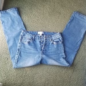 🎁 Pop sugar button fly mom jean